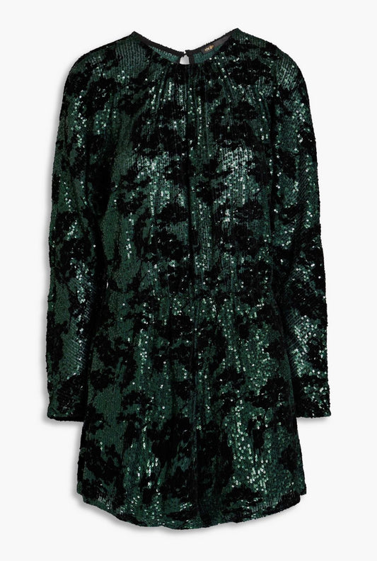 Maje- Sequin Playsuit