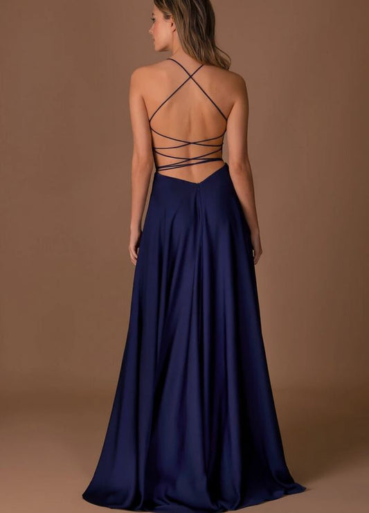 Nadine Merabi Valentina Navy Dress