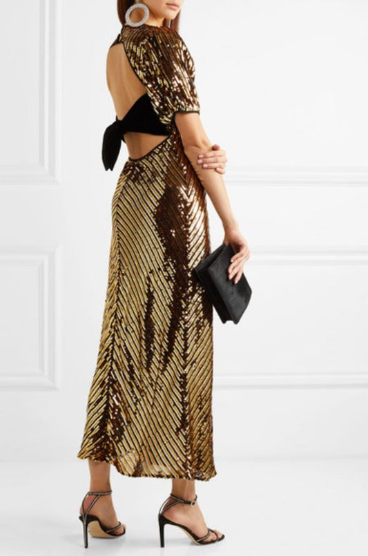 RIXO- Georgette Dress
