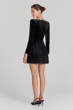 Load image into Gallery viewer, Nadine Merabi Kimberly Black Dress
