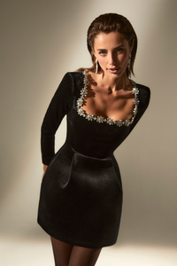 Nadine Merabi Kimberly Black Dress