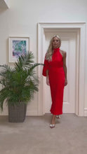Load and play video in Gallery viewer, Sheike Olivia Dress in Red
