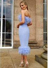 Load image into Gallery viewer, Nadine Merabi Melissa Blue Dress
