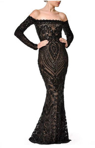 Nadine Merabi Arabella Black Dress