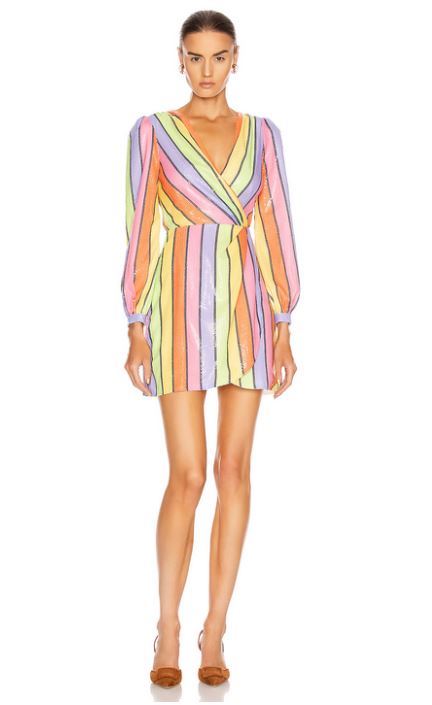 Olivia Rubin Meg Dress in Resort Stripe